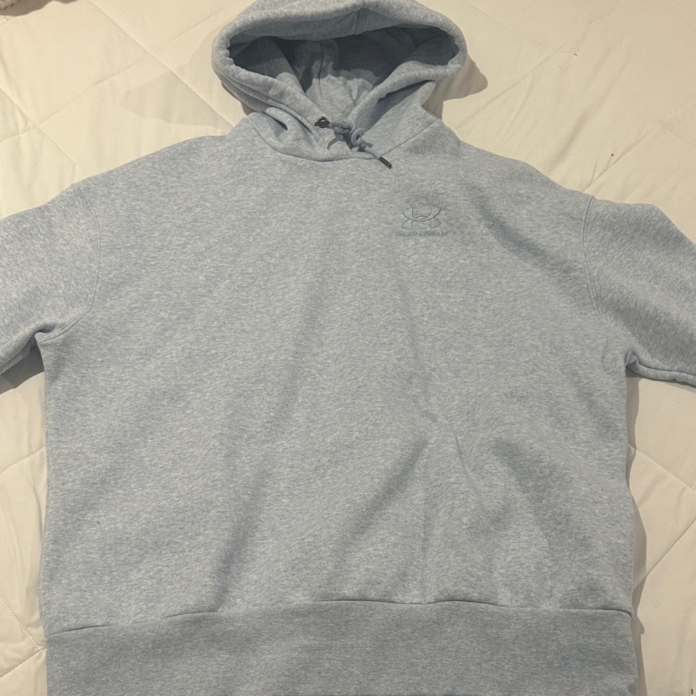 Under Armour Women's Blue-Light Gray Hoodie